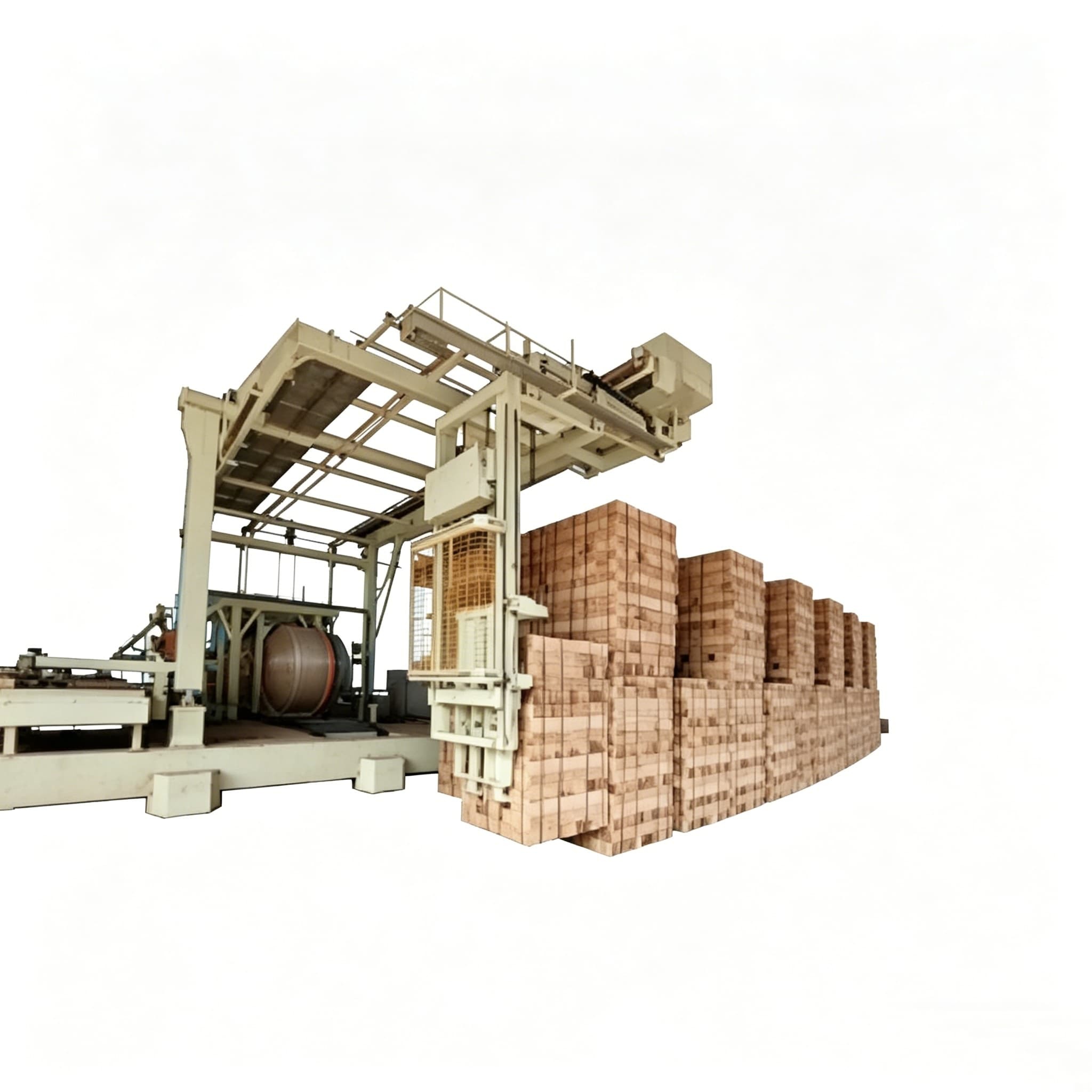 Rotary Kiln Clay Brick Packing Machine Intelligent Positioning System ...