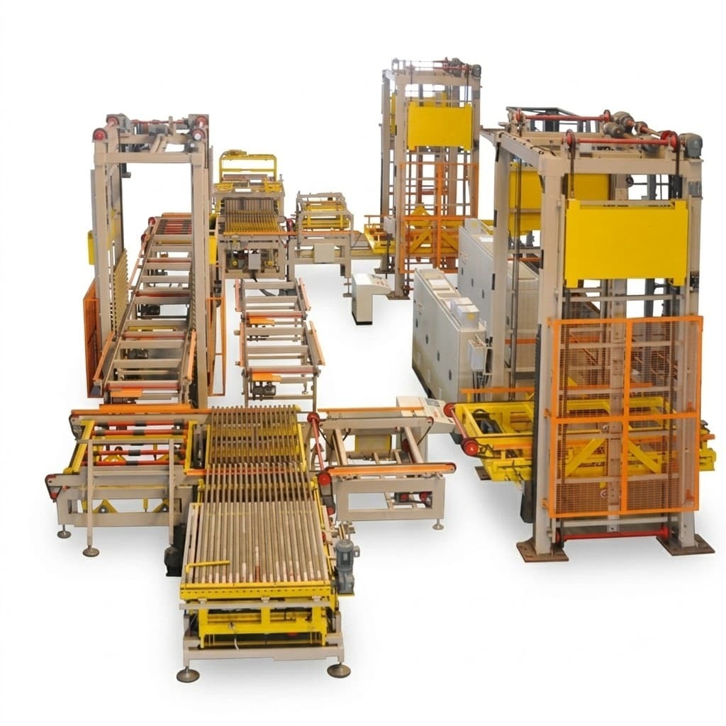 Fixed Tray Stacking System with Independent Drying